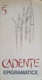 Cadente Epigramatice - Antologie Tematica, Mircea Trifu, 1979, 237 pagini, Limba Romana