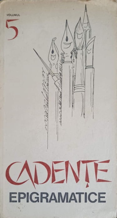 CADENTE EPIGRAMATICE. ANTOLOGIE TEMATICA-MIRCEA TRIFU-250570