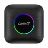 3 in 1 Magic AI Box pentru CarPlay si Android Auto wireless CarlinKit TBox Ambient, 4G, Android 13, 8GB RAM, 128GB ROM, Qualcomm 6225, GPS