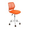 Scaun birou operational iMK&reg; Carnation, rotativ, mesh, Portocaliu + Surubelnita Voltage universala