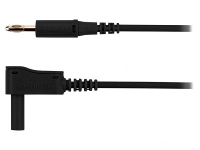 Cablu de măsurare 70VDC 32A 2m Negru 2.5mm2 foto