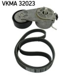Set curea transmisie cu caneluri Abarth 500 / 595 / 695, 500C / 595C / 695C; Fiat Punto Motor 1.2 16V 80 (188.233, .235, .253, .255, .333, .353,