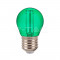 Bec LED G45 E27 2W cu filament lumina verde V-TAC