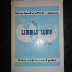 MARIUS SALA - LIMBILE LUMII. MICA ENCICLOPEDIE (1981, editie cartonata)