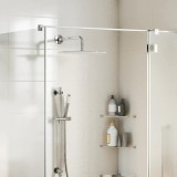 VidaXL Cap de duș cu efect de ploaie rotund din oțel inoxidabil 304