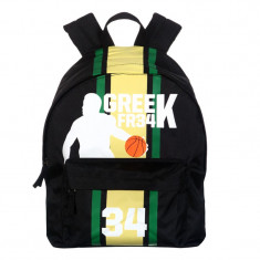 Rucsac Greek FR34, 38 x 42 x 16 cm, model basketball foto