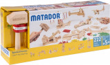 Set cuburi de constructie din lemn - Explorer 222 piese | Matador