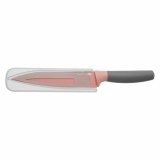 Cumpara ieftin Cutit de transat BergHOFF, 19 cm, teaca de protectie, Otel, Roz HighLine Cooking