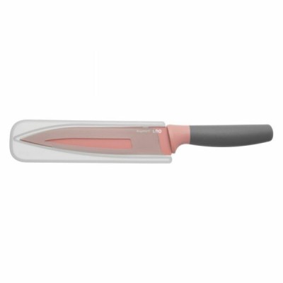 Cutit de transat BergHOFF, 19 cm, teaca de protectie, Otel, Roz HighLine Cooking foto
