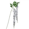 Crenguță Artificială Flori Decorative, Tulpină Lungă, Culoare Albă, 150cm, Oem