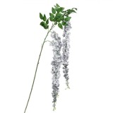 Crenguță Artificială Flori Decorative, Tulpină Lungă, Culoare Albă, 150cm, Oem