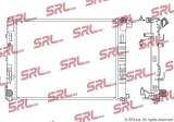 Radiator Dacia Logan, Sandero; Nissan Kicks (P15) 24; Renault Captur, Clio, motor: 1.5 dci, 510x388x26, SRLine, Aluminiu/ Plastic brazat, 214103473R