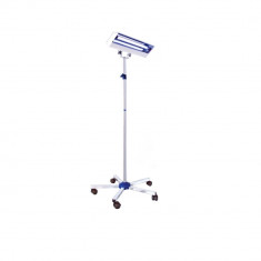 Lampa bactericida UVC de 30W cu suport mobil, sterilizare, rotire 360 grade foto