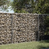 Gossi cos gabion cu capac, 150x100x100 cm, fier galvanizat