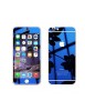 Folie Sticla iPhone 6 iPhone 6s Tuning Albastru Oglinda Fata+Spate Tempered Glass Ecran Display LCD