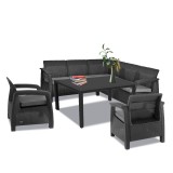 Cumpara ieftin Set de mobilier de grădină Corfu Relax duo cu masă melodică