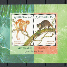 Australia 1996 Mi 1540/41 bl 21 MNH, nestampilat - Maimute