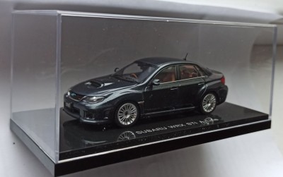 Macheta Subaru WRX Sti A-Line gri cenusiu - Ebbro 1/43 foto