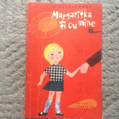 Margaritka si cu mine P. Neznakomov povestiri ilustrata ed. tineretului 1965 RPR