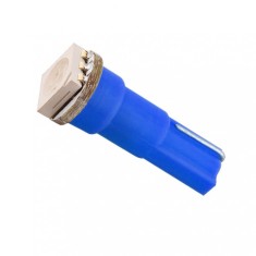 Led bec 1 smd soclu T5 pentru bord, de culoare albastru cristal foto