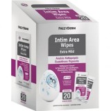 Șervețele de curățare Frezyderm Intim Wipes extra delicate pH 4, 20 buc.