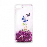 Husa TPU Butterfly Mov pentru Samsung Galaxy S6 G920 - Protectie si Design
