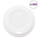 Cumpara ieftin Capace pentru ceasca cafea hartie 4oz 1000 buc plastic alb