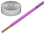 Cablu FLRYW-B 1x0,75mm2 litat Cu PVC roz 60V Clasa 5