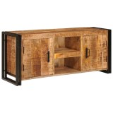 Cabinet TV Maro 120 x 30 x 50 cm Lemn de mango solid și aspru
