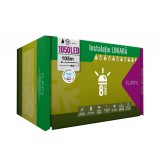 Instalatie Craciun, 105 m, 1050 Led-uri ,Liniara, Rosu/Albastru/Rosu/Verde, Flash, Transformator, Interconectabila, Prelungitor 3 m inclus, Fir Verde,