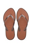 Havaianas slapi SLIM POINT femei, culoarea maro, 4149584.0727