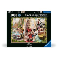 Ravensburger - Puzzle Mickey si Minnie in vacanta 1000 piese design nou