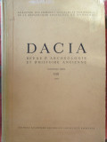 Dacia. Revue d&#039;archeologie et d&#039;histoire ancienne