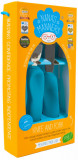 Set tacamuri pentru copii 3 ani+ furculita si cutit etapa 3 Albastru, Nana&#039;s Manners