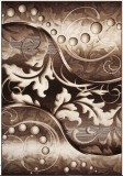 Cumpara ieftin Covor Model Luna 1812-12, Marime 50 x 80 cm, Maro, Inaltime Fir 6 mm, Antialergic, Polipropilena, Living, Dormitor, Sufragerie, Birou