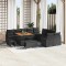 vidaXL Set de canapele pentru grădină 13 pcs Negru Rattan poli 3362574