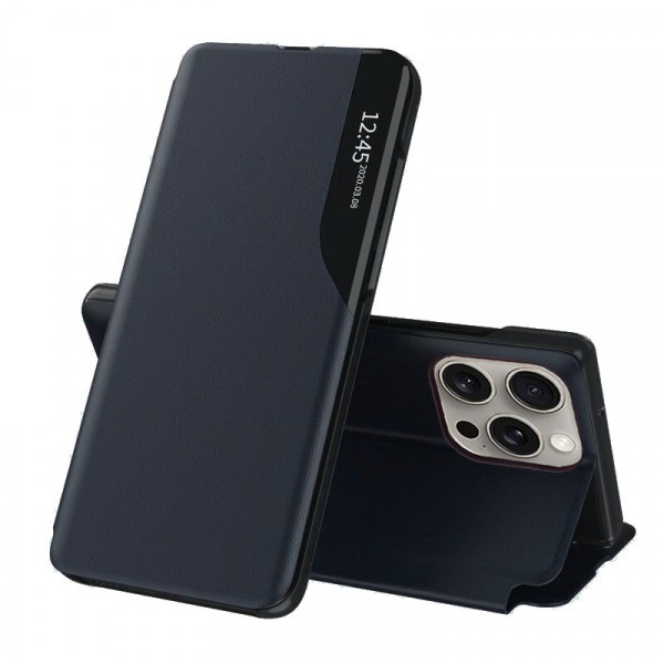 Husa pentru Apple iPhone 15 Pro, Techsuit, eFold, Albastra
