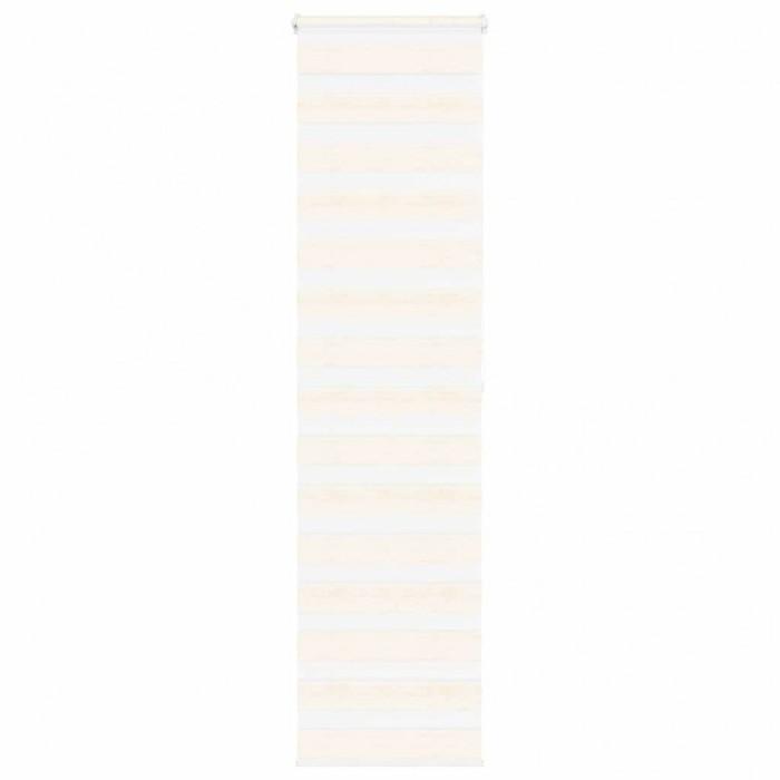 Jaluzea tip zebra 55x200 cm lățime țesătură 50,9 cm poliester