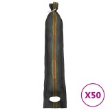 Cumpara ieftin Saci de nisip, 50 buc., verde inchis, 103x25 cm, HDPE
