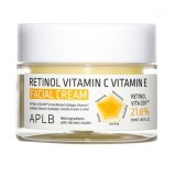 Crema de fata cu retinol, vitamina C si vitamina E, 55 ml, APLB