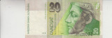 M1 - Bancnota foarte veche - Slovacia - 20 Koroane - 1991