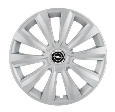 Set 4 Capace Roti, potrivite jantelor de R16, pentru Opel, model delta cromat foto