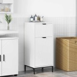 vidaXL Dulap de Baie cu sertar Alb 39.5 x 36 x 88 cm Lemn compozit 883394