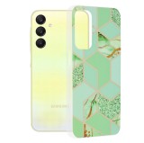 Husa Samsung Galaxy A25 5G Techsuit Marble, Green Hex