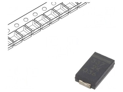 Condensator Polimeric Low ESR 330uF 2VDC SMD foto