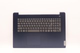Carcasa superioara cu tastatura palmrest Laptop, Lenovo, IdeaPad 3-17ALC6 Type 82KV, 5CB1B96541, AP21N000540, AM21N000500, Abbys Blue, layout UK