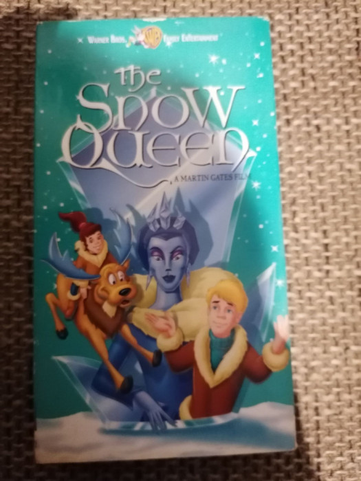 Casete video VHS -The Snow Queen- Limba Engleza ( pentru copii )