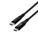 Cablu de incarcare USB-C - USB-C 1.2m 100W QC /PD /PPS si contor de energie LED Home USBCC100PM