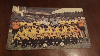 Lotul de fotbal Otelul Galati 1988-1989. foto