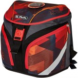 Ghiozdan neechipat SoftLight, dimensiune 38 x 28 x 23 cm, motiv Sports, Herlitz